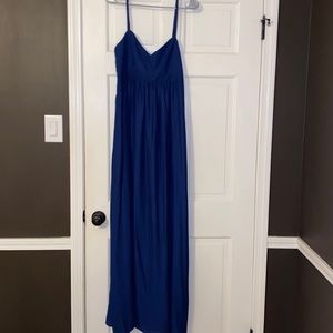 Bought this dress for a formal wedding, and decided to go with a warmer option.